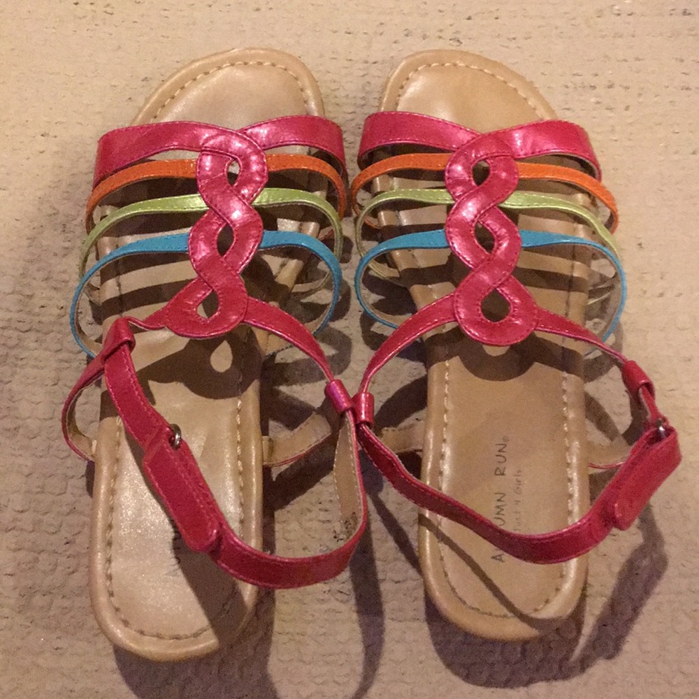 🍒Girls Multi Color Sandals